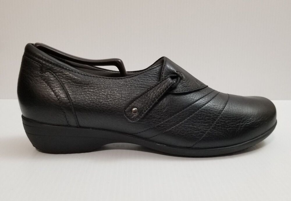 Dansko Franny Women’s US Size 9.5-10/EUR 40 Black Leather Loafers Comfort Shoes